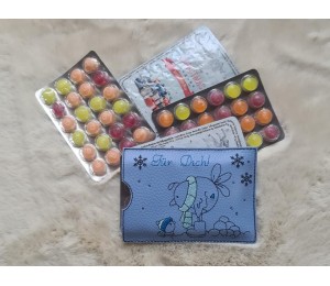 Türchen Stickserie ITH - Schokolinsen Adventskalender to go Hüllen Vol. 2